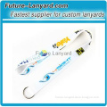 Promotional Heat-transfer Printing polyester exhibition Lanyard